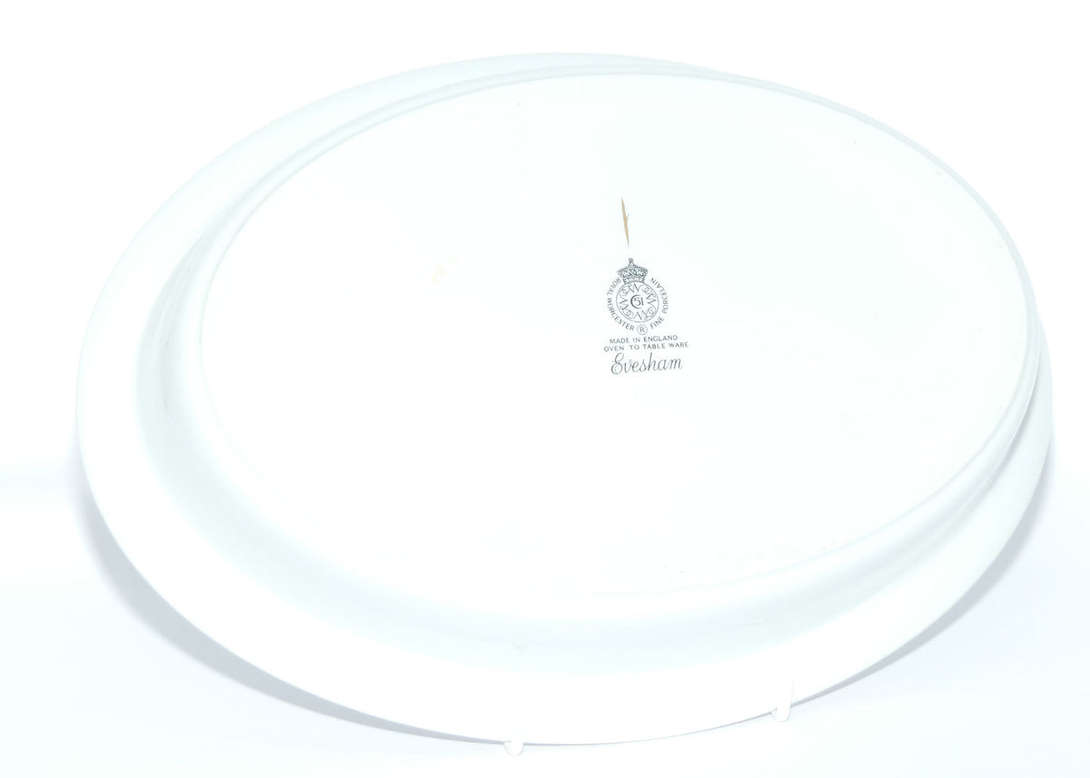 Royal Worcester Fine Porcelain | Evesham pattern | oval baking dish | 28.5cm wide