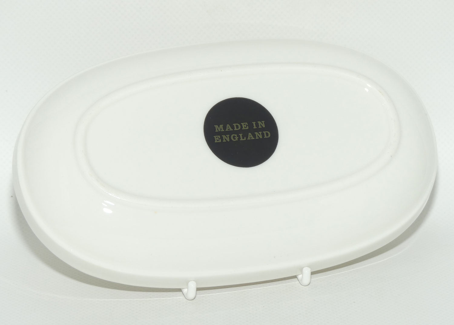 English made Floral oval tray | soap holder