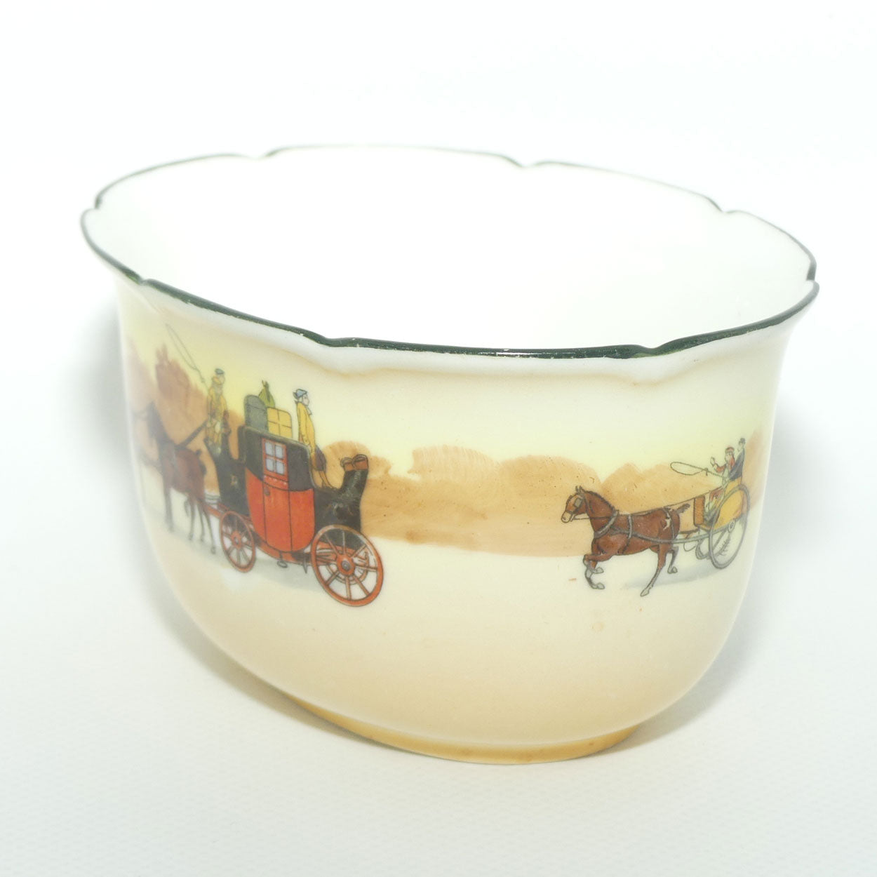 Royal Doulton Coaching Days oval sugar bowl E3804 | Early backstamp