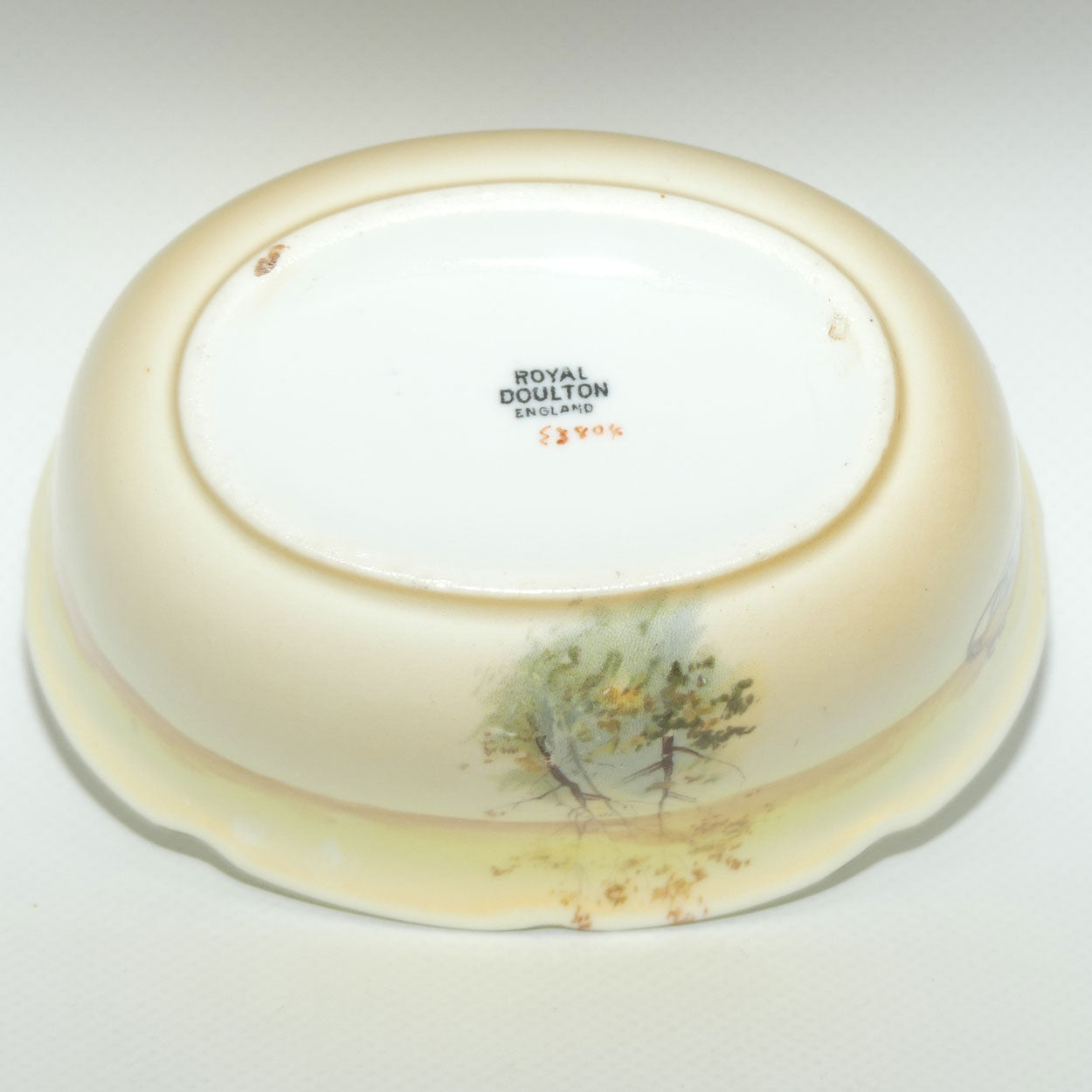 Royal Doulton Coaching Days oval sugar bowl E3804 | Early backstamp