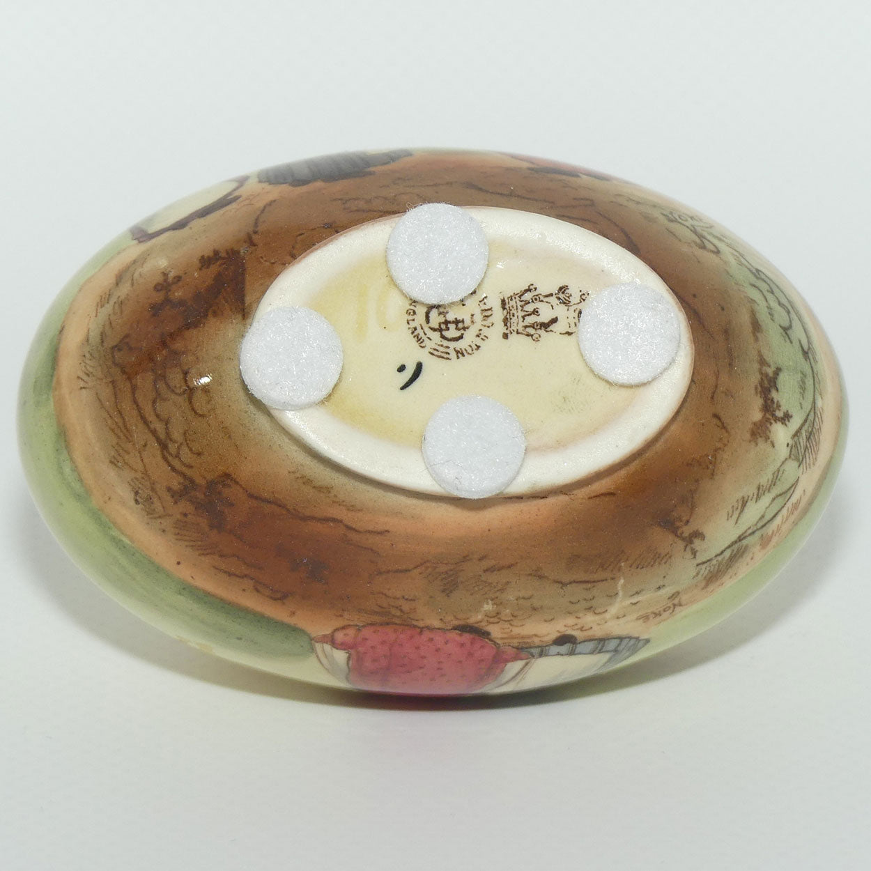Royal Doulton Welsh miniature egg shape vase | #1
