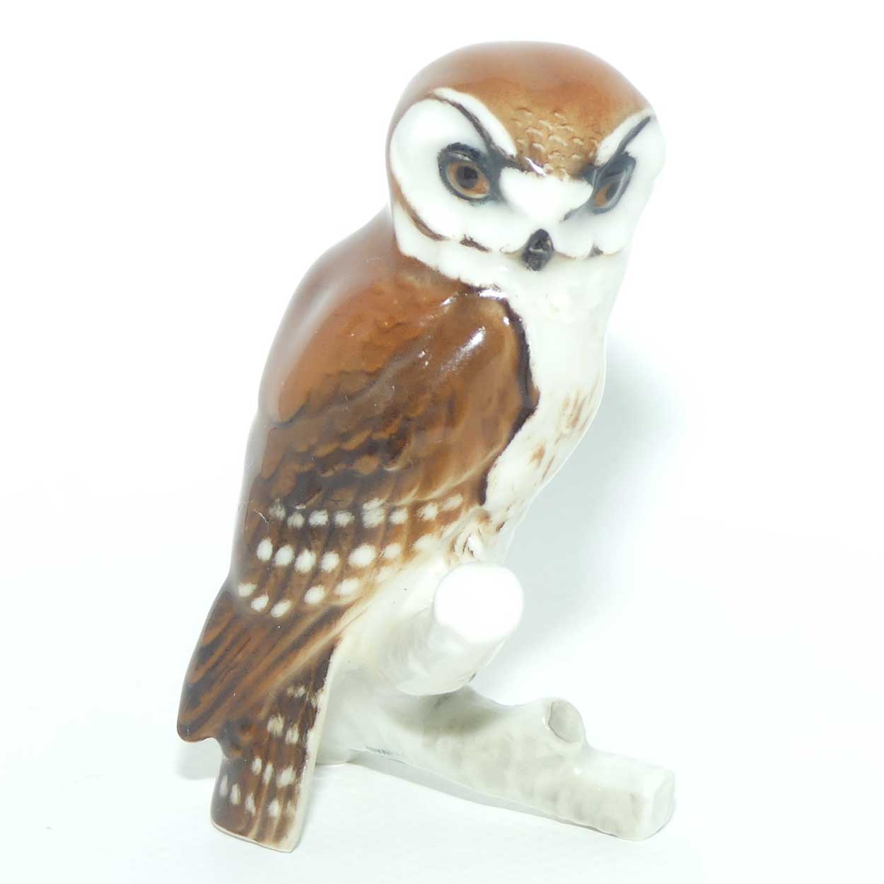 JR Hutschenreuther figure | small Owl on branch