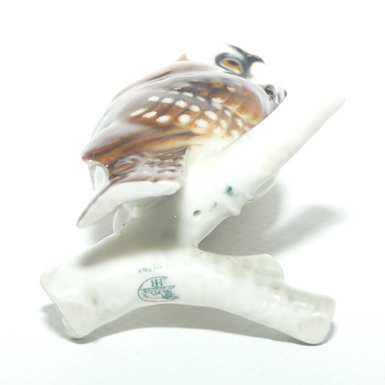 JR Hutschenreuther figure | small Owl on branch