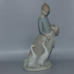 Lladro figure Pacing the Ducks #1306