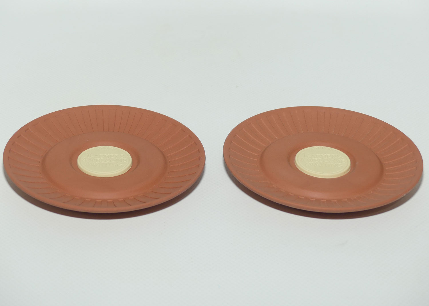 Wedgwood Jasper | Cane on Terracotta | Teacher's Scotch Whisky | A Welcome Awaiting | boxed pair