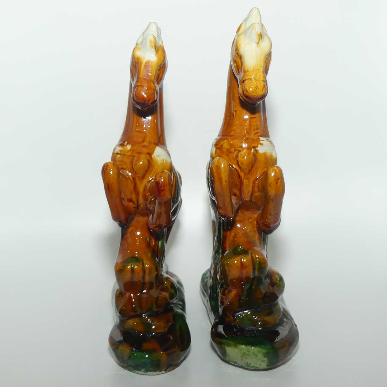 Pair Tang Dynasty style Horses | Stallion and Mare