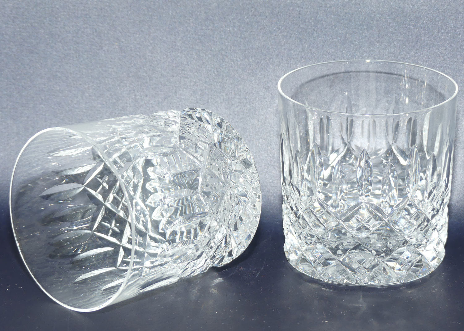 Stuart Crystal Shaftesbury pattern | pair of Whisky tumblers | 175ml
