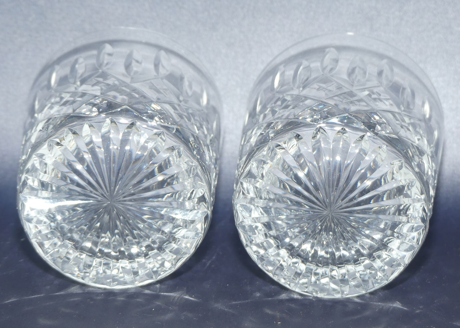 Stuart Crystal Shaftesbury pattern | pair of Whisky tumblers | 175ml