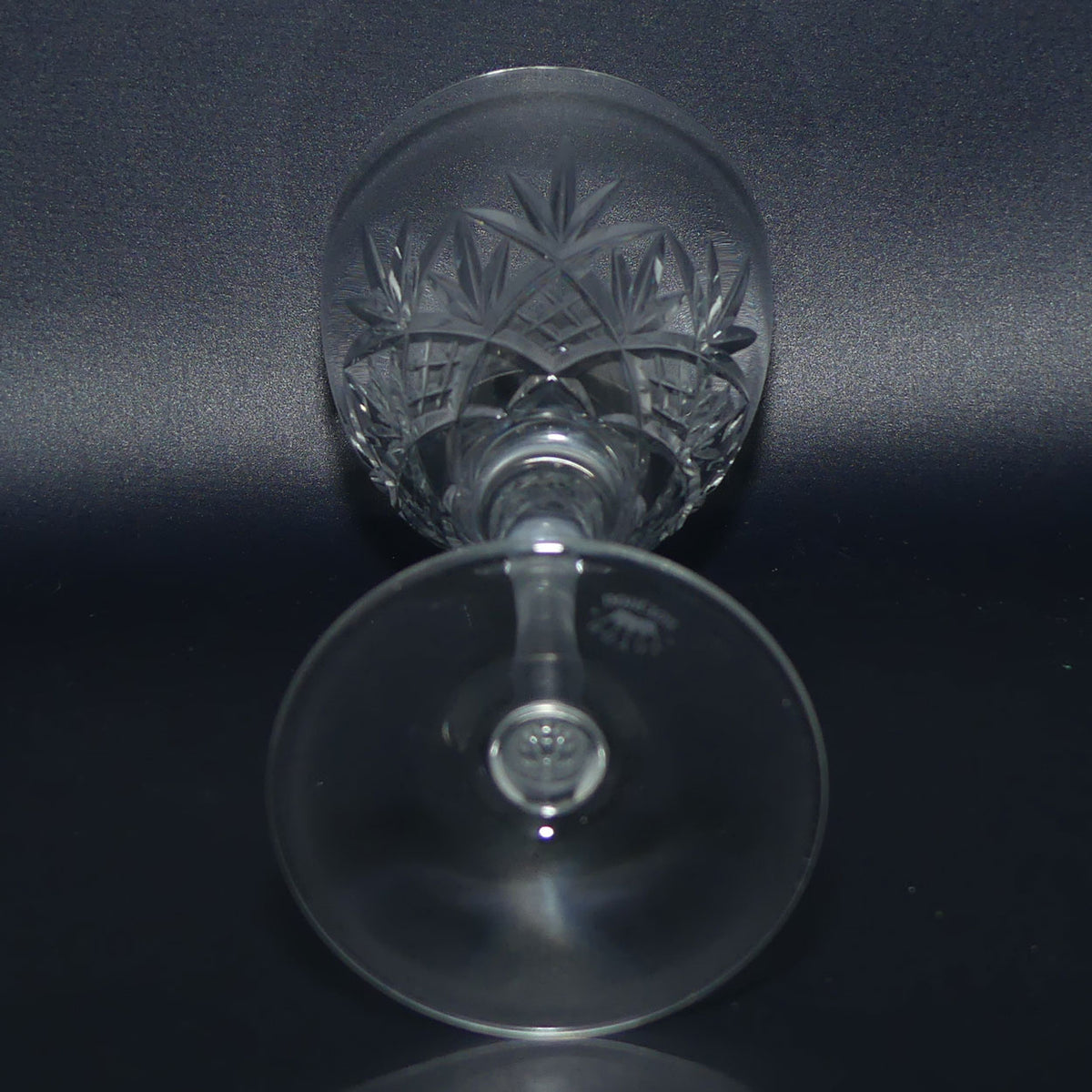 Royal Doulton Crystal Hellene pattern | Pair of Wine Glasses | 125ml | boxed