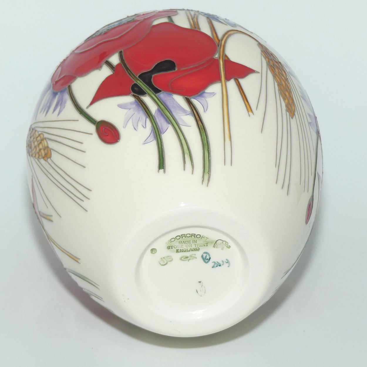 Moorcroft Paix 3/8 vase