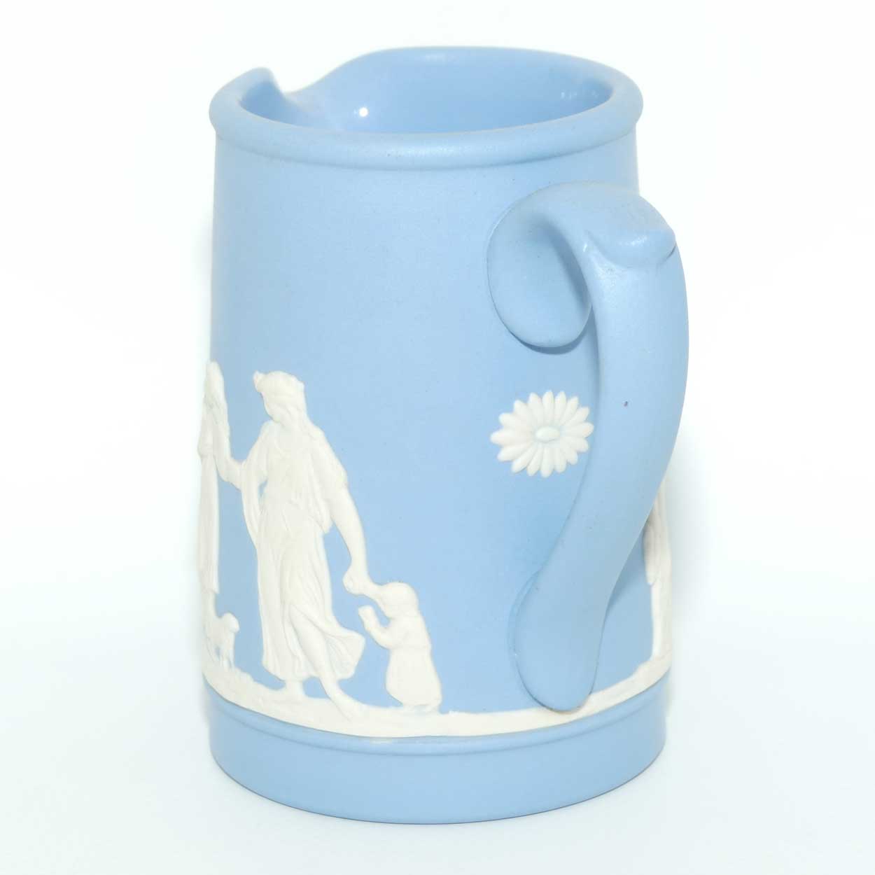 Dudson Hanley White on Pale Blue Jasper jug