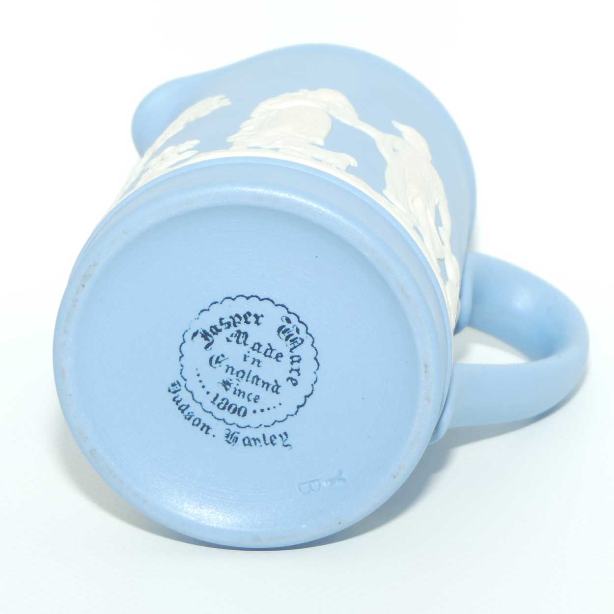 Dudson Hanley White on Pale Blue Jasper jug
