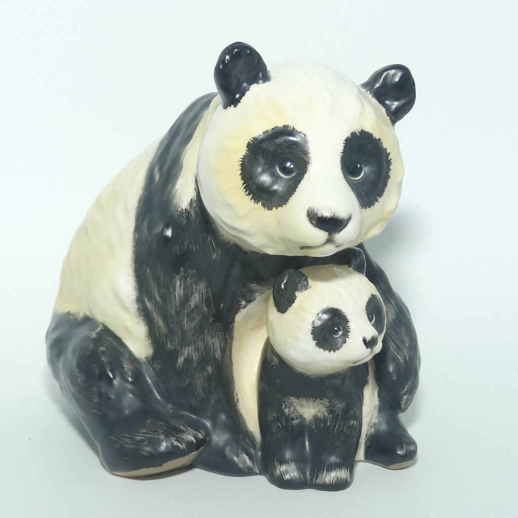 Goebel Germany Black and White Panda Mother and Cub | 3600810