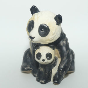 Goebel Germany Black and White Panda Mother and Cub | 3600810