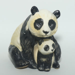 Goebel Germany Black and White Panda Mother and Cub | 3600810