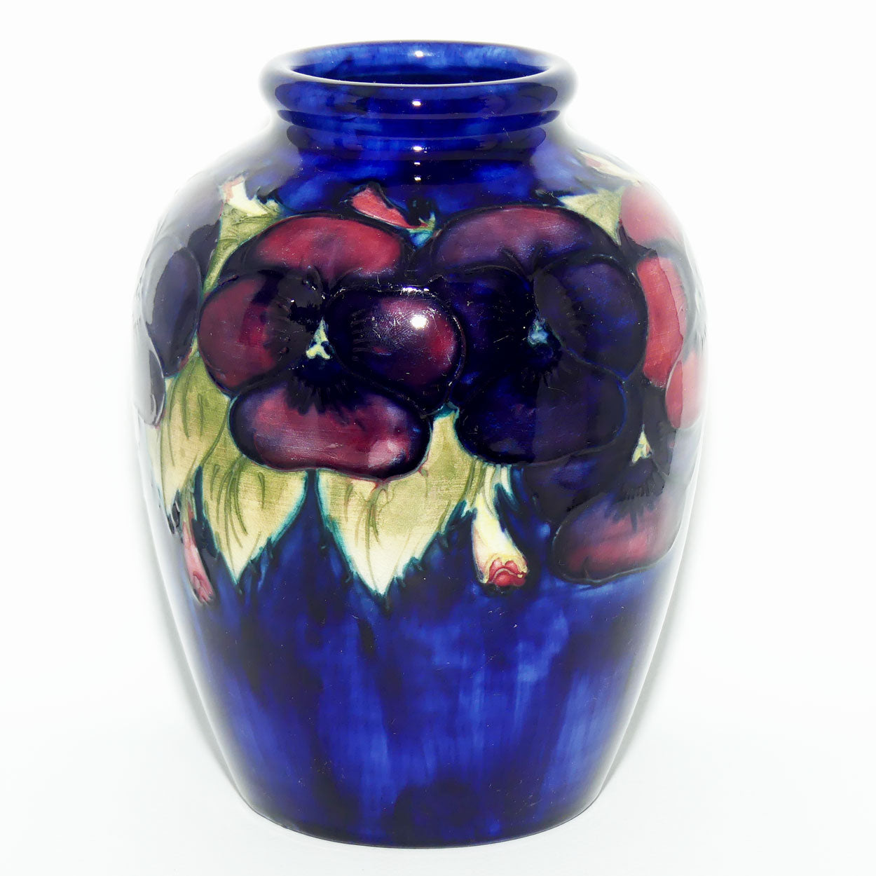 William Moorcroft Pansy 214/6 vase