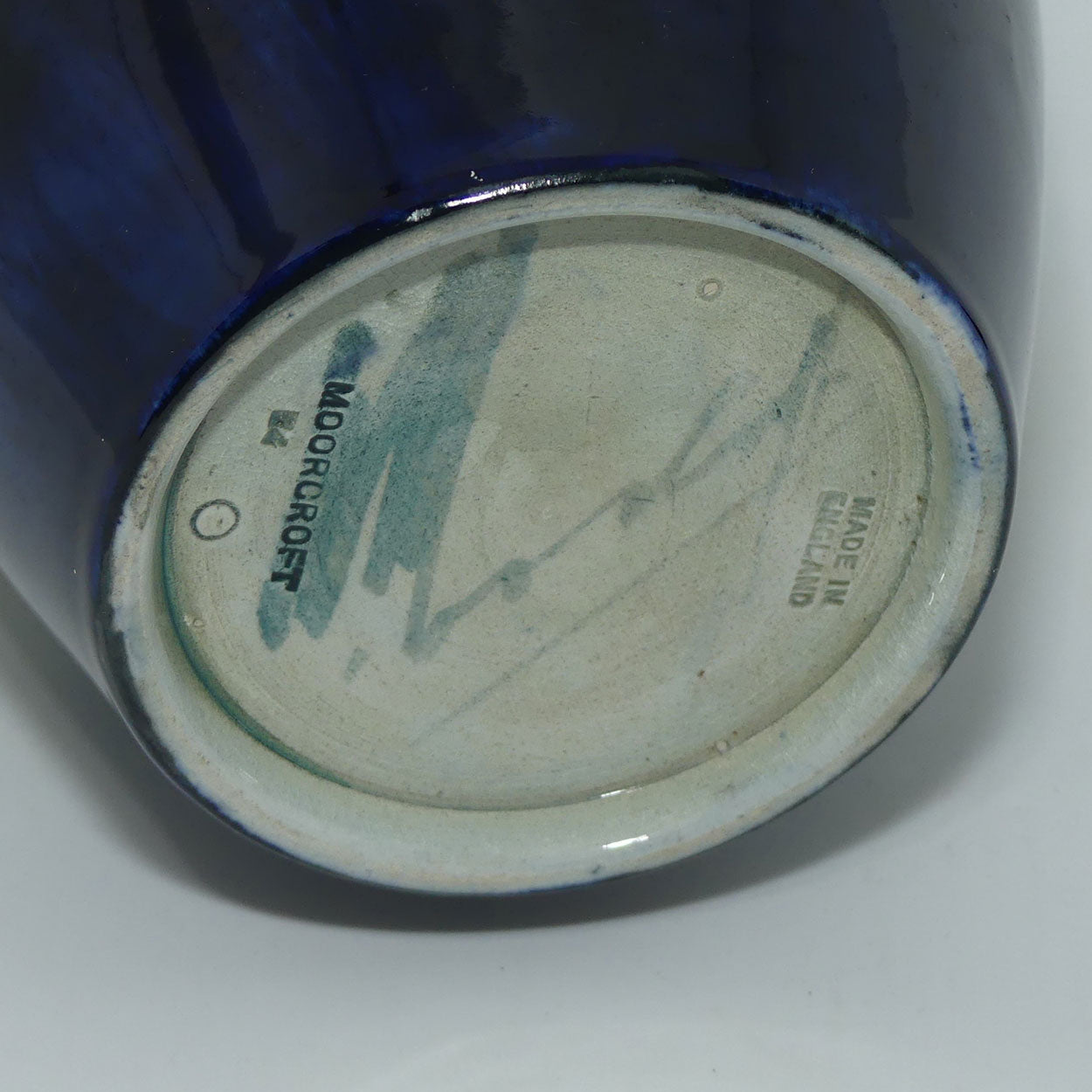 William Moorcroft Pansy 24/8 vase