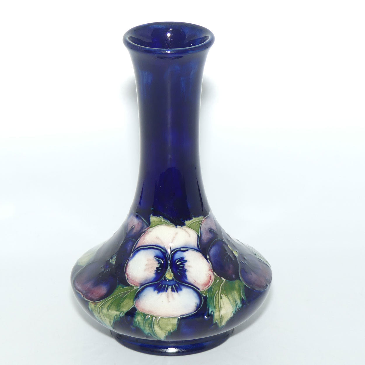 William Moorcroft Pansy 62/6 vase (#2)