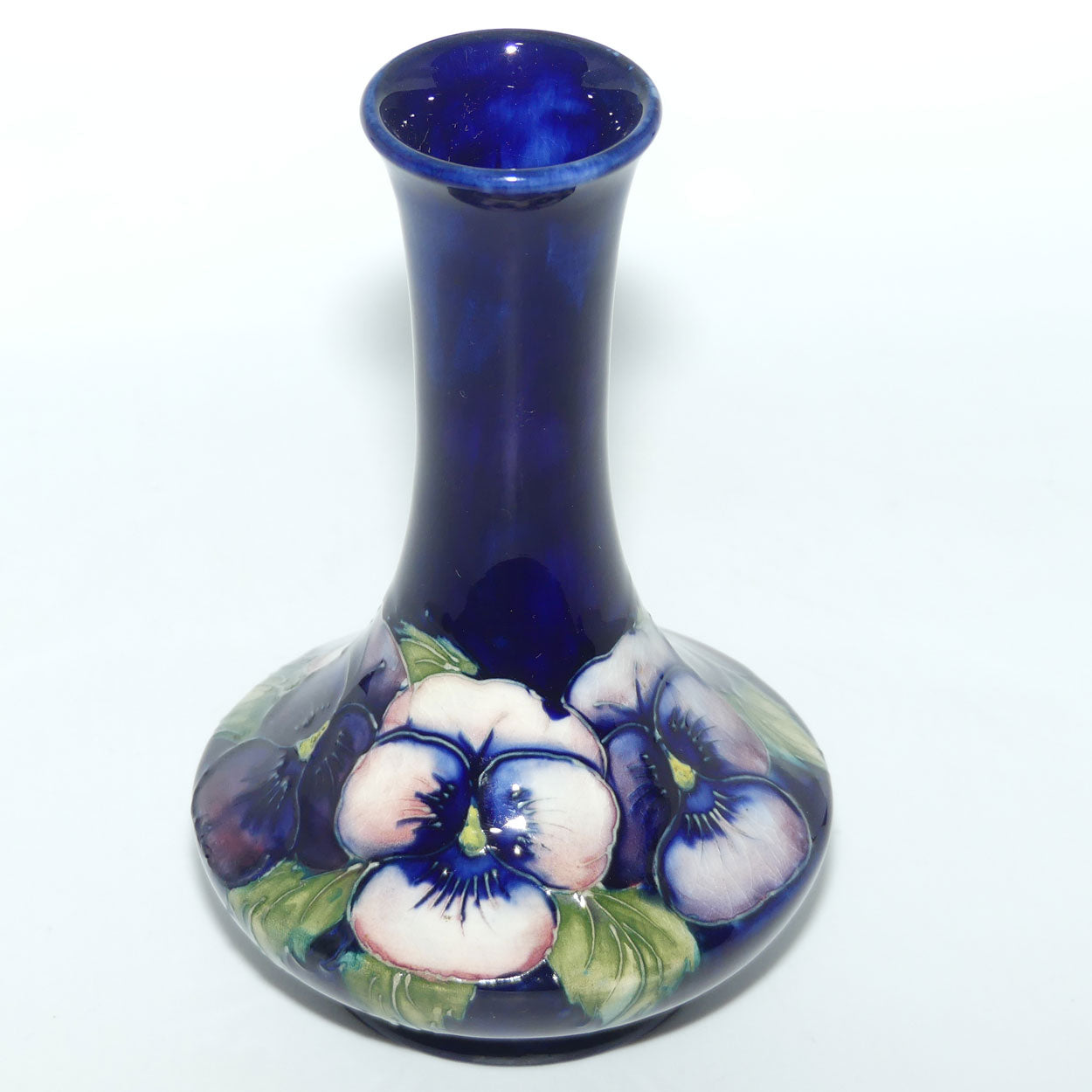 William Moorcroft Pansy 62/6 vase (#2)
