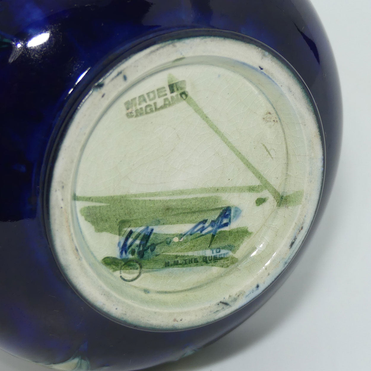 William Moorcroft Pansy 62/6 vase | #2