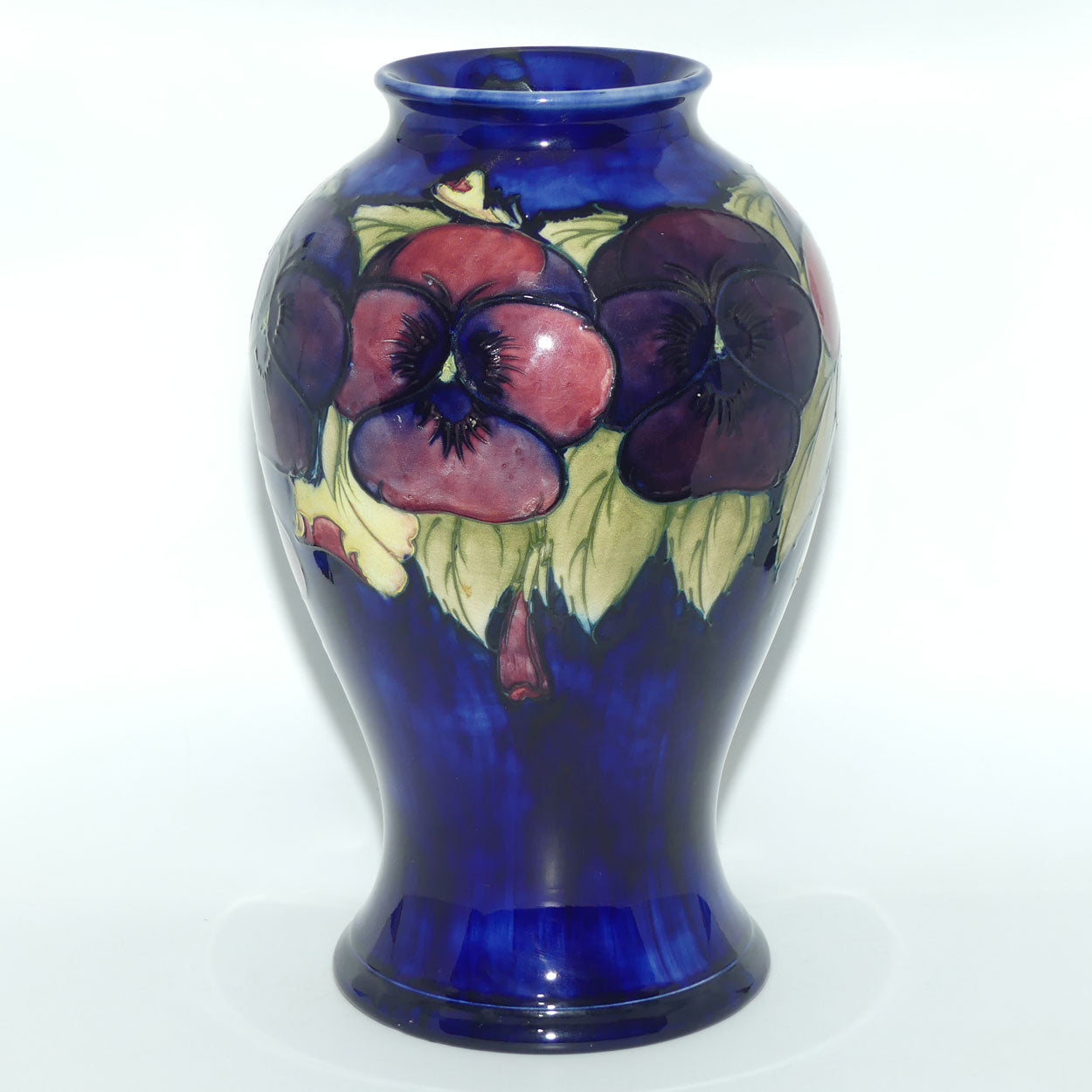 William Moorcroft Pansy 65/12 vase