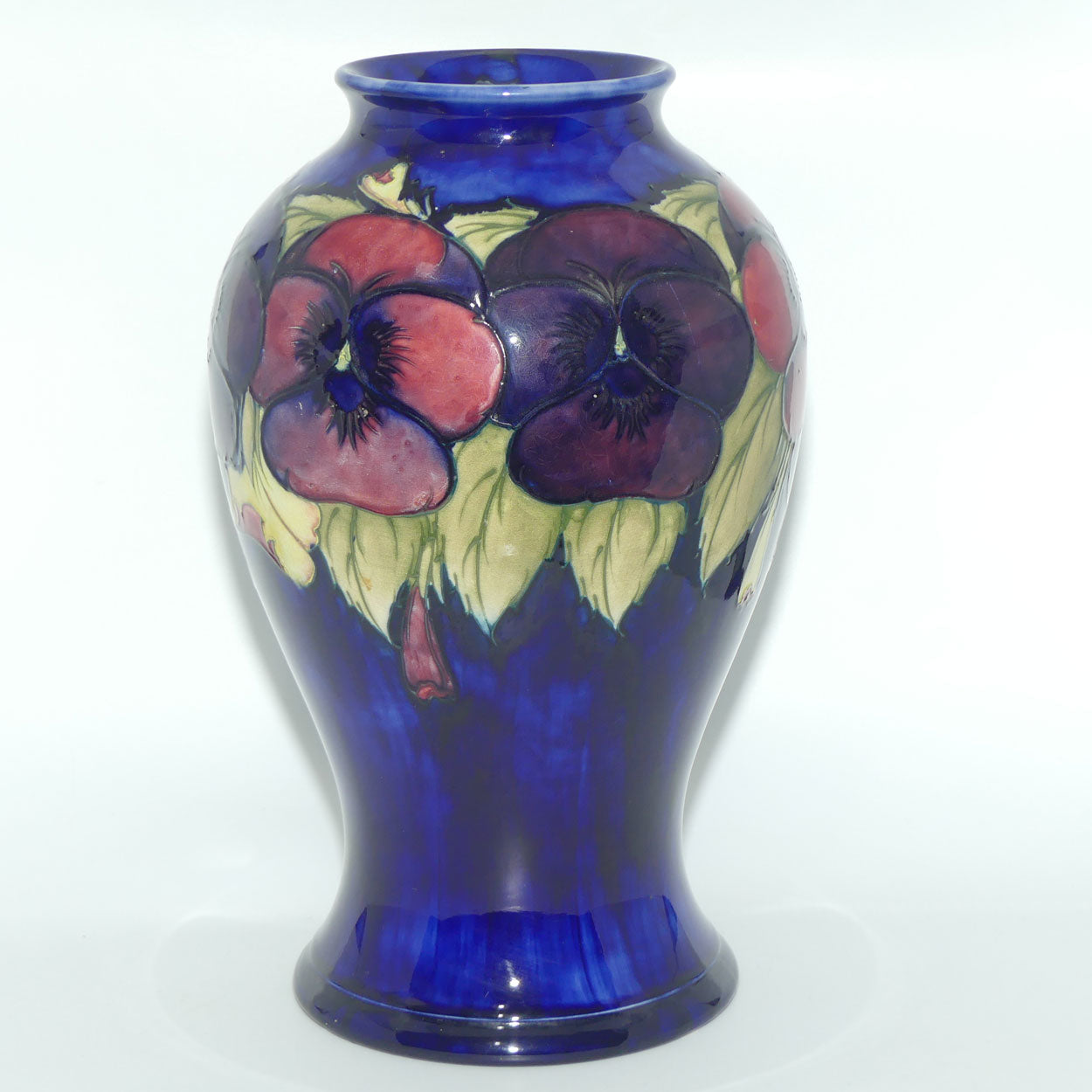 William Moorcroft Pansy 65/12 vase
