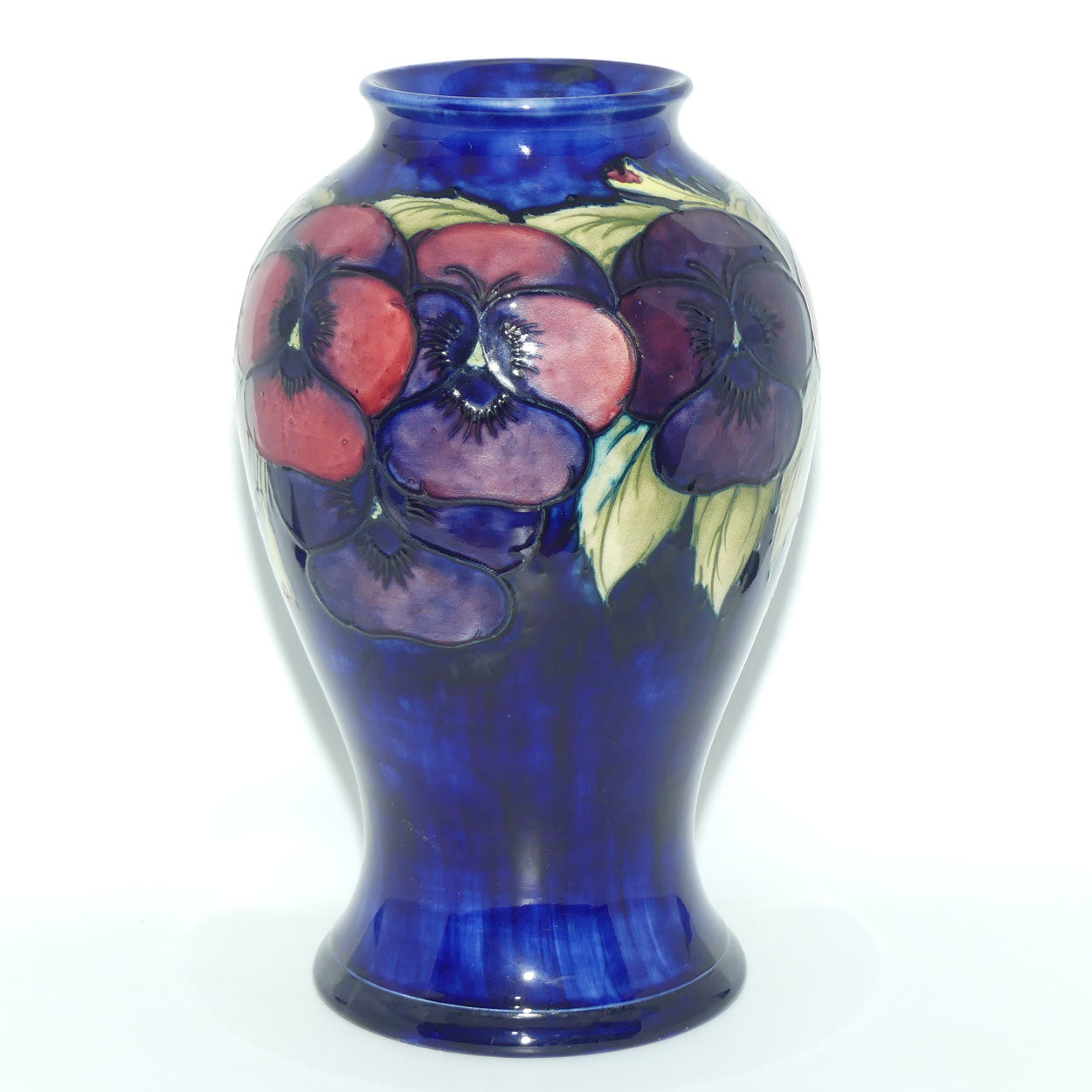 William Moorcroft Pansy 65/12 vase