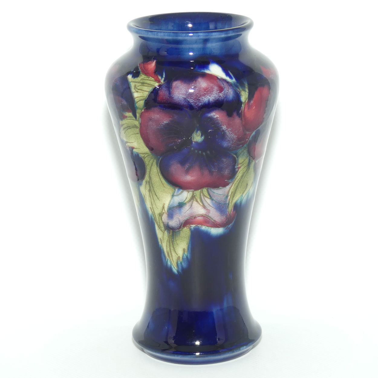 William Moorcroft Pansy 72/7 vase
