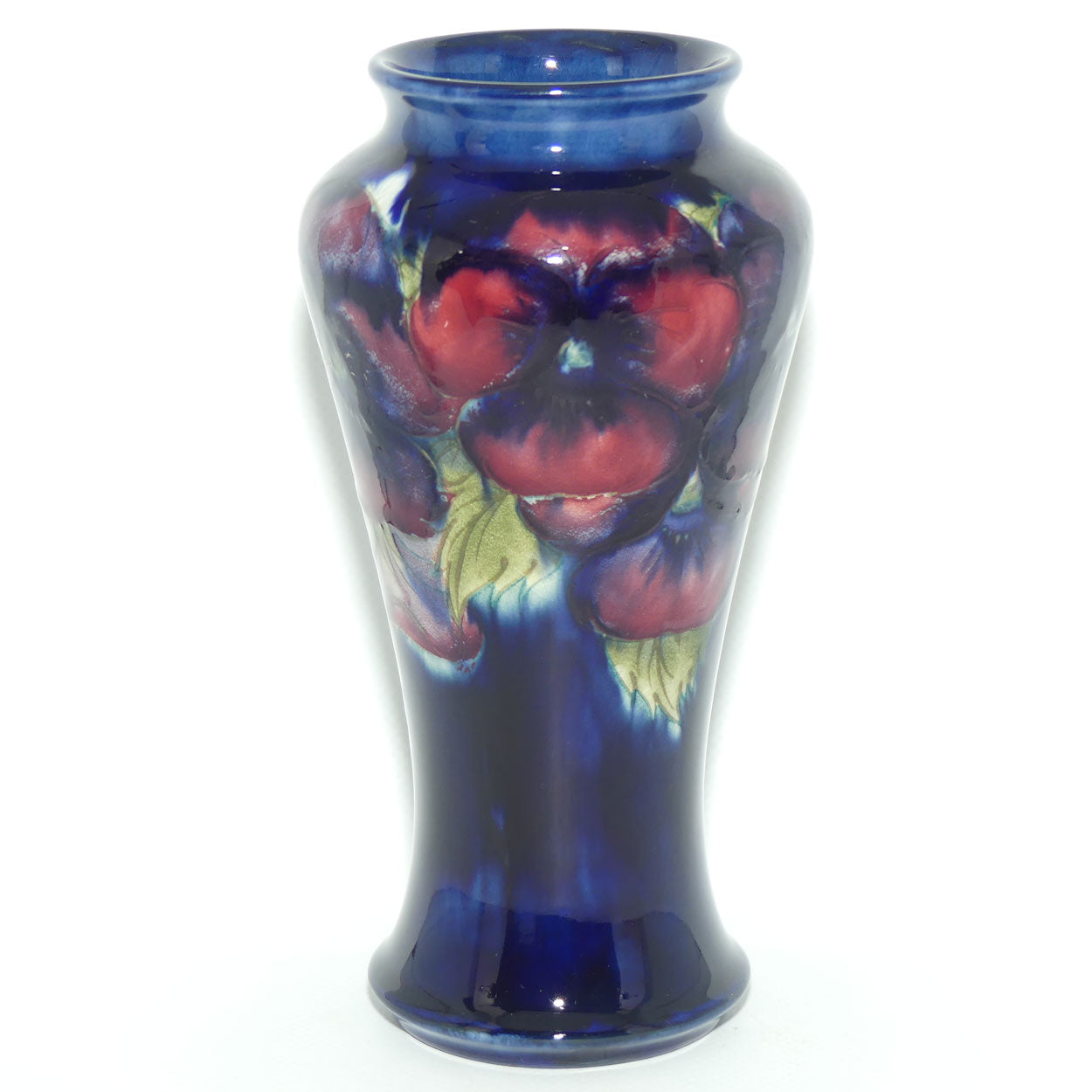 William Moorcroft Pansy 72/7 vase