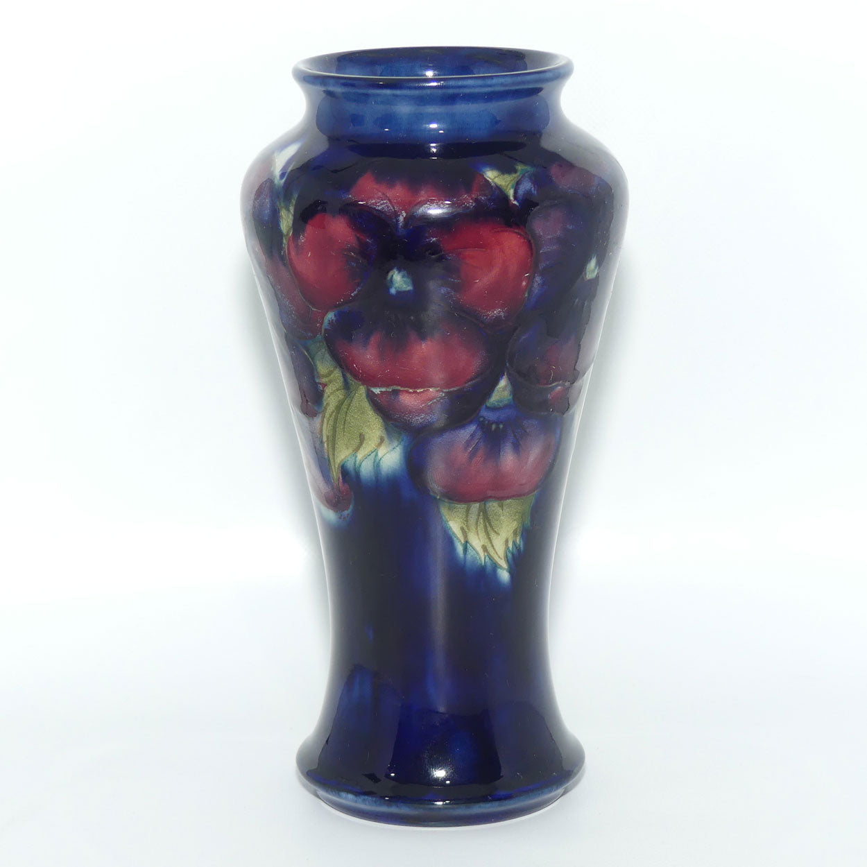 William Moorcroft Pansy 72/7 vase