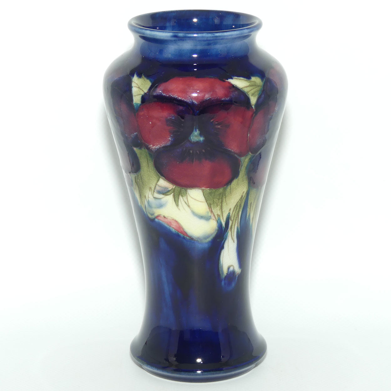William Moorcroft Pansy 72/7 vase