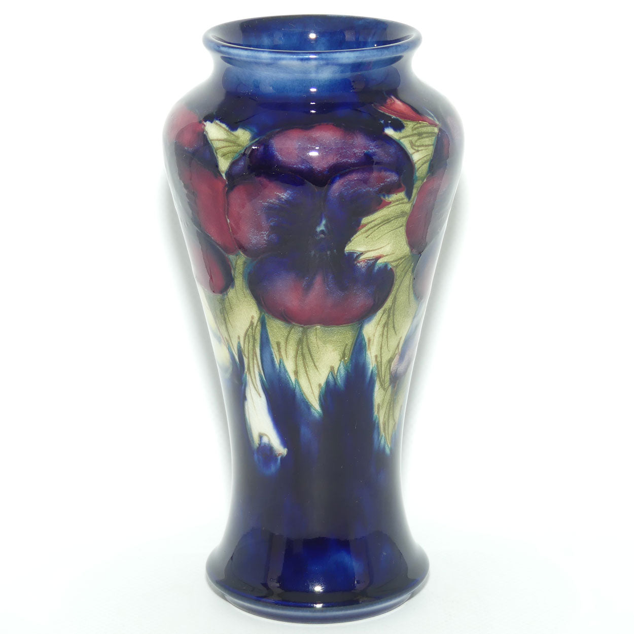 William Moorcroft Pansy 72/7 vase