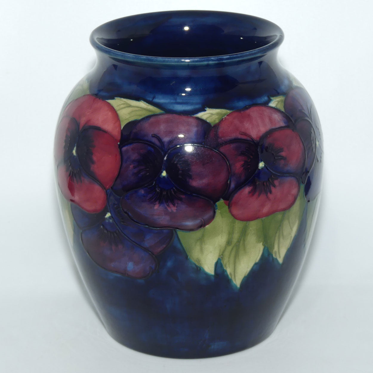William Moorcroft Pansy 891/8 vase