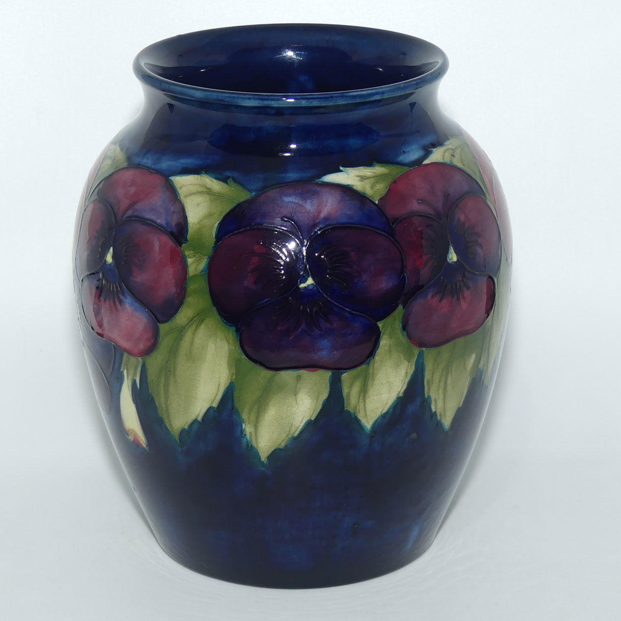 William Moorcroft Pansy 891/8 vase