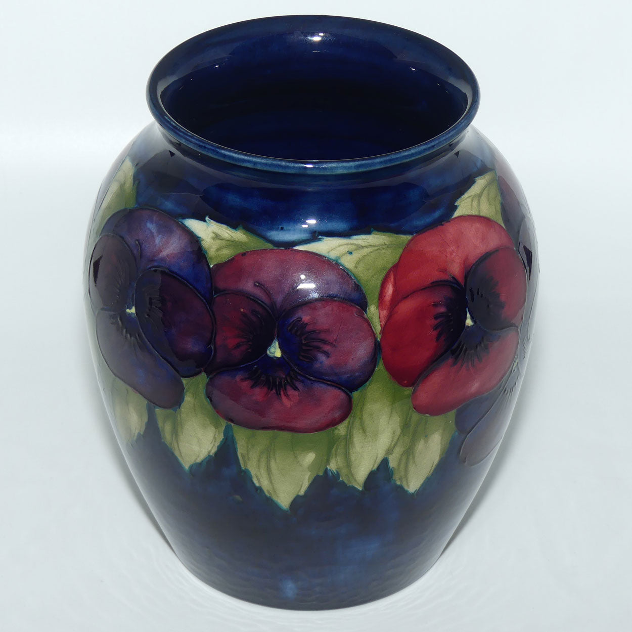 William Moorcroft Pansy 891/8 vase