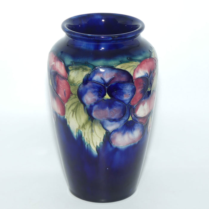 William Moorcroft Pansy 8/8 vase