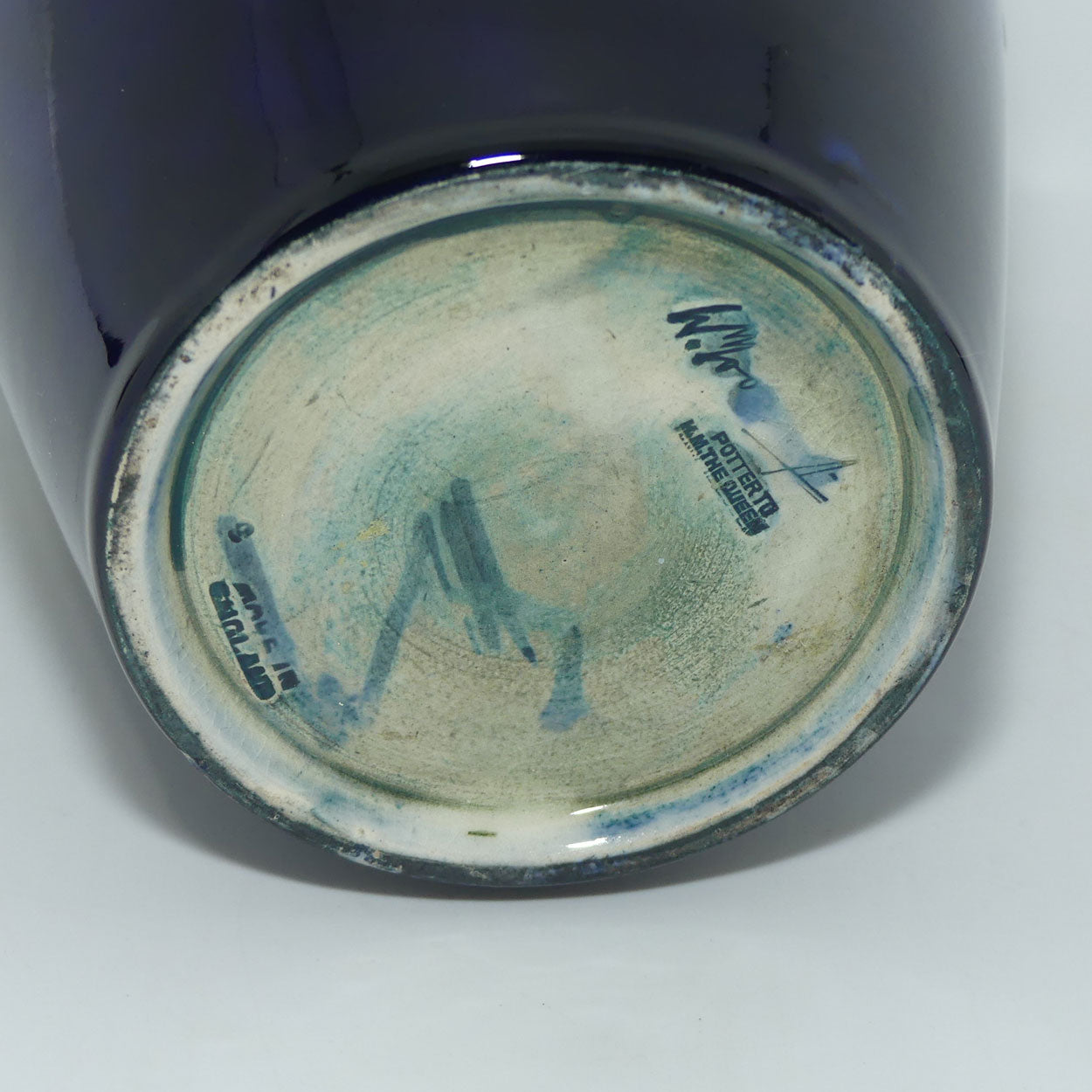 William Moorcroft Pansy 8/8 vase