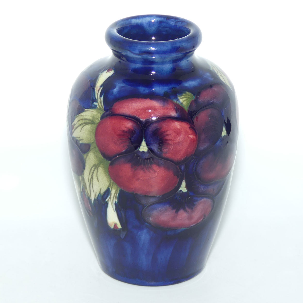 William Moorcroft Pansy 94/6 vase