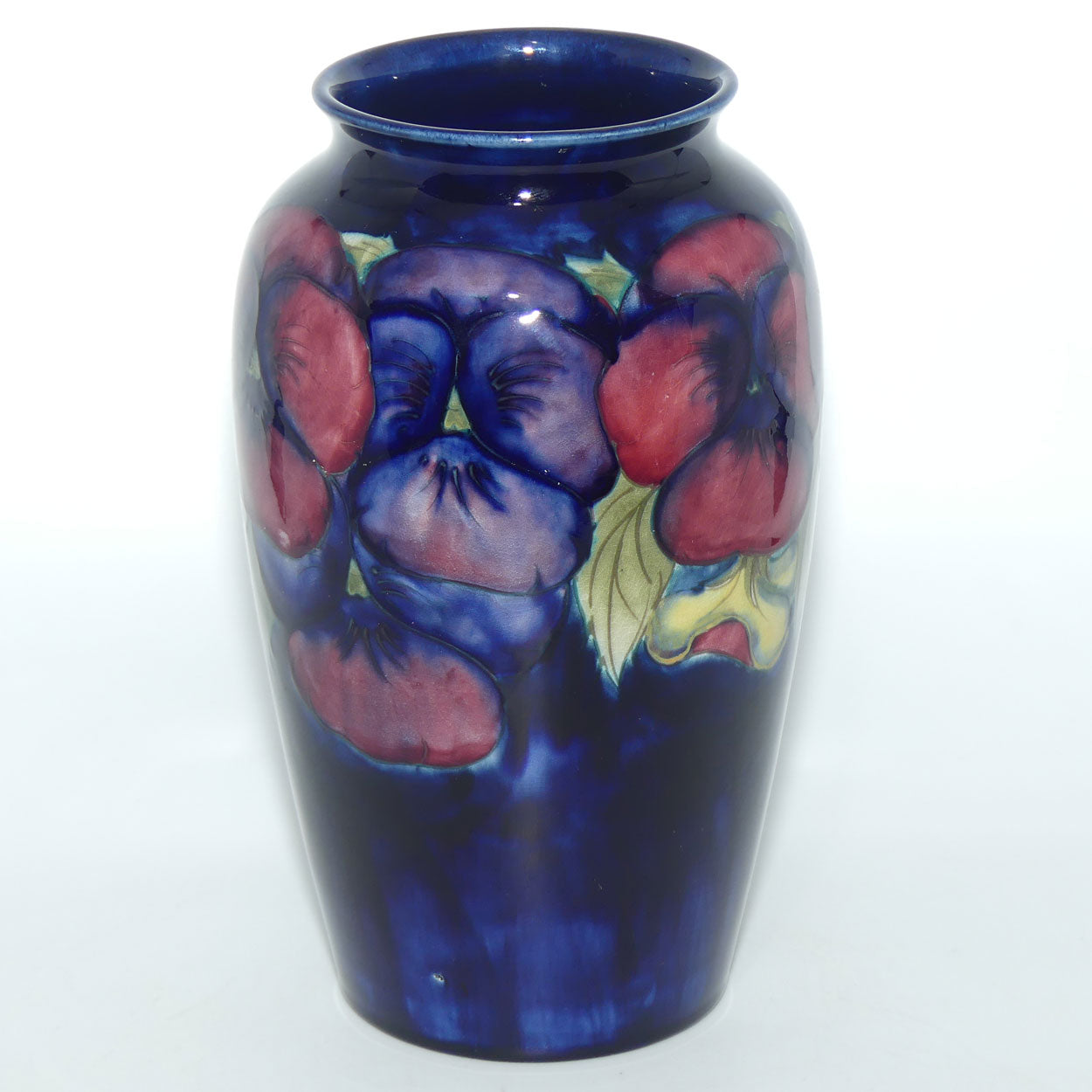 William Moorcroft Pansy M18/8 vase