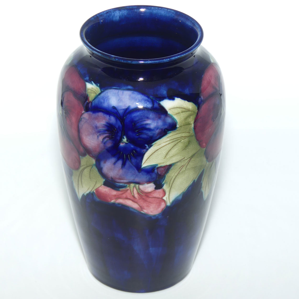 William Moorcroft Pansy M18/8 vase