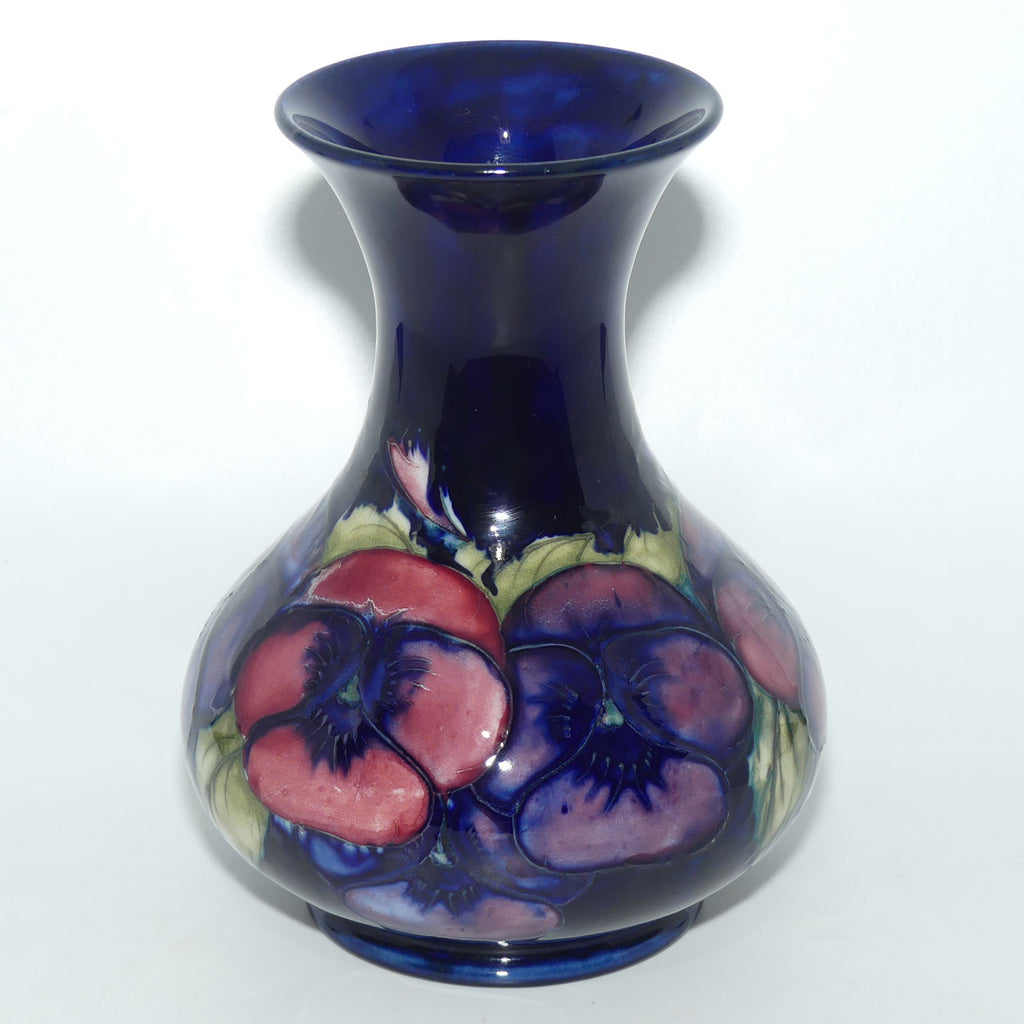 William Moorcroft Pansy M1/8 vase