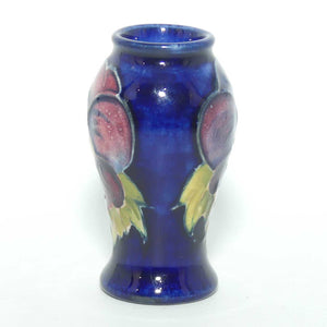 Walter Moorcroft Pansy miniature vase