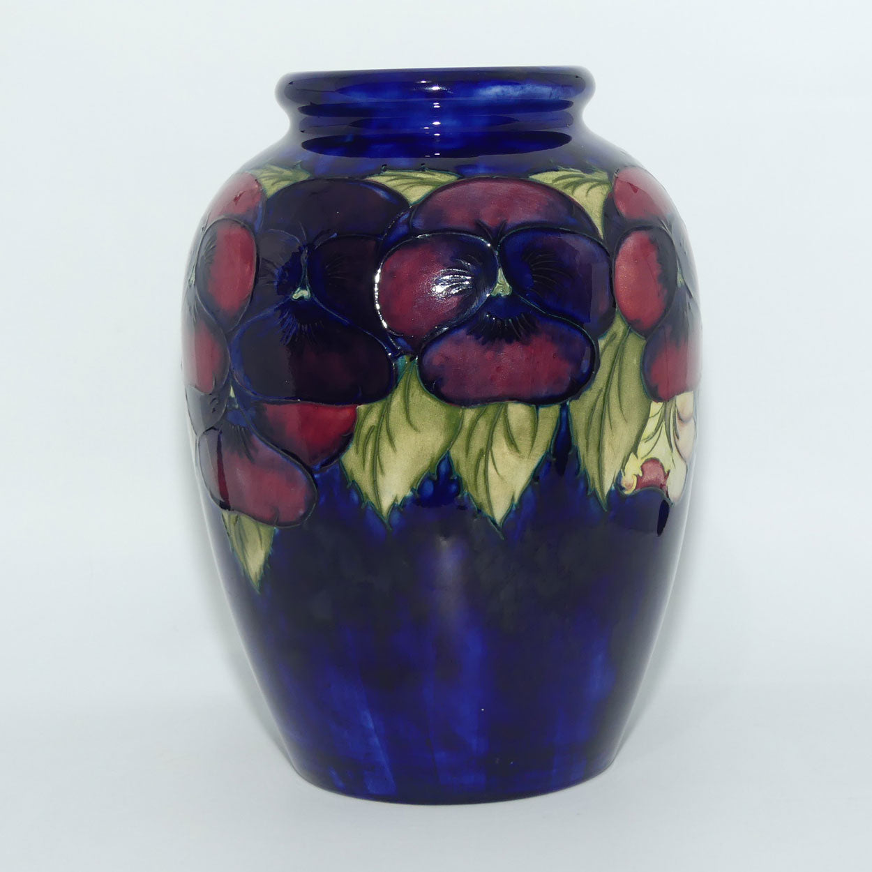 William Moorcroft Pansy 216/10 vase