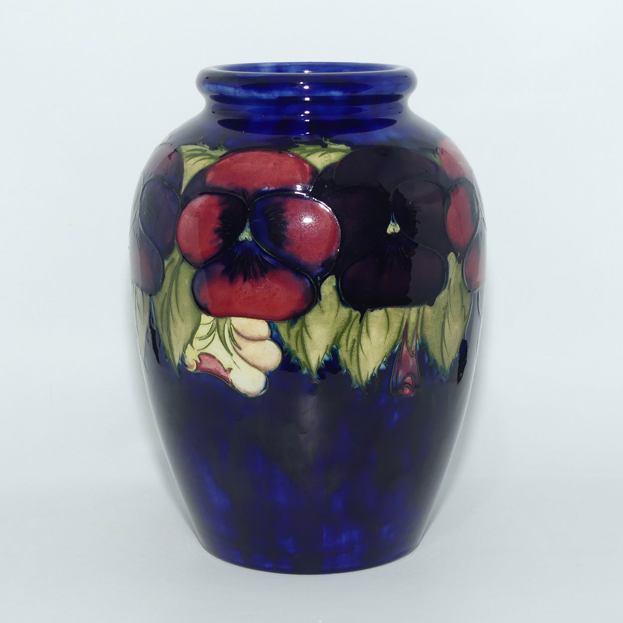 William Moorcroft Pansy 216/10 vase