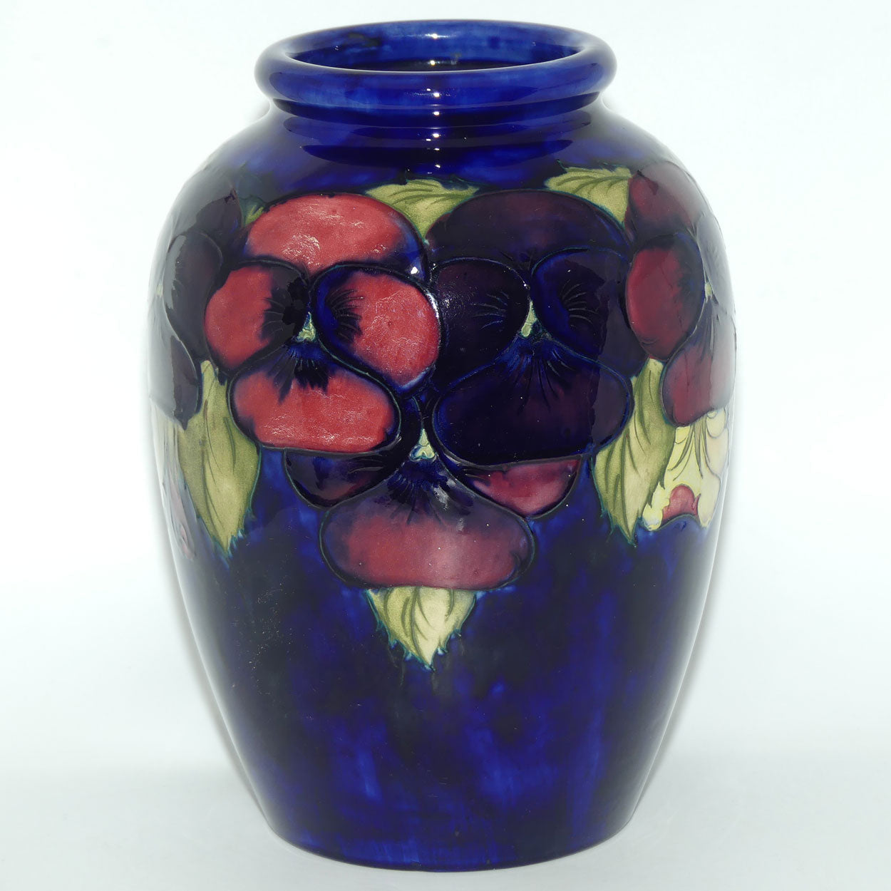 William Moorcroft Pansy 216/10 vase