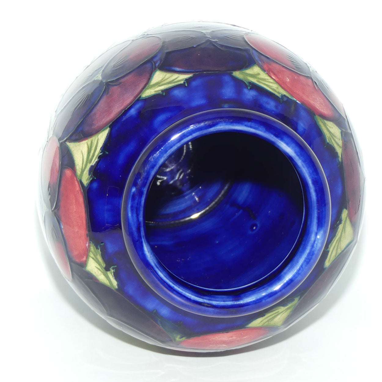 William Moorcroft Pansy 216/10 vase