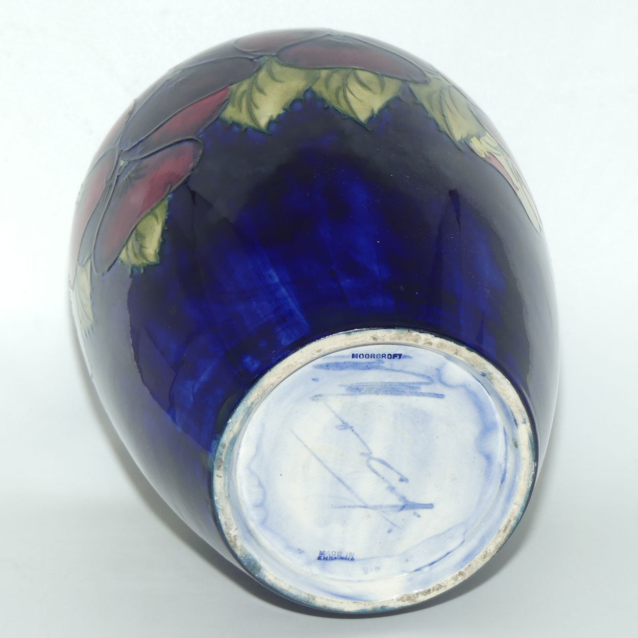 William Moorcroft Pansy 216/10 vase