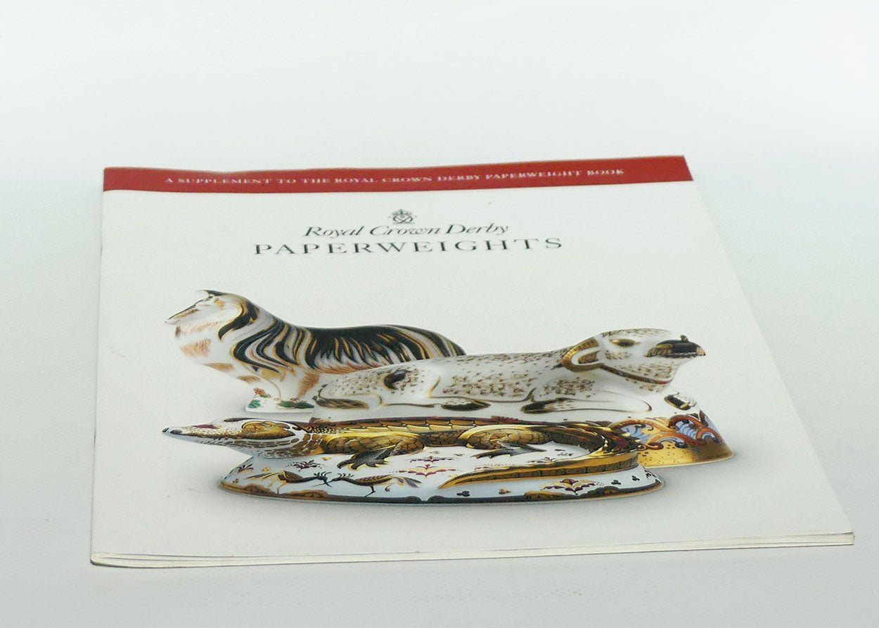 Reference Book | Royal Crown Derby paperweights | A supplement to the Royal Crown Derby paperweight book