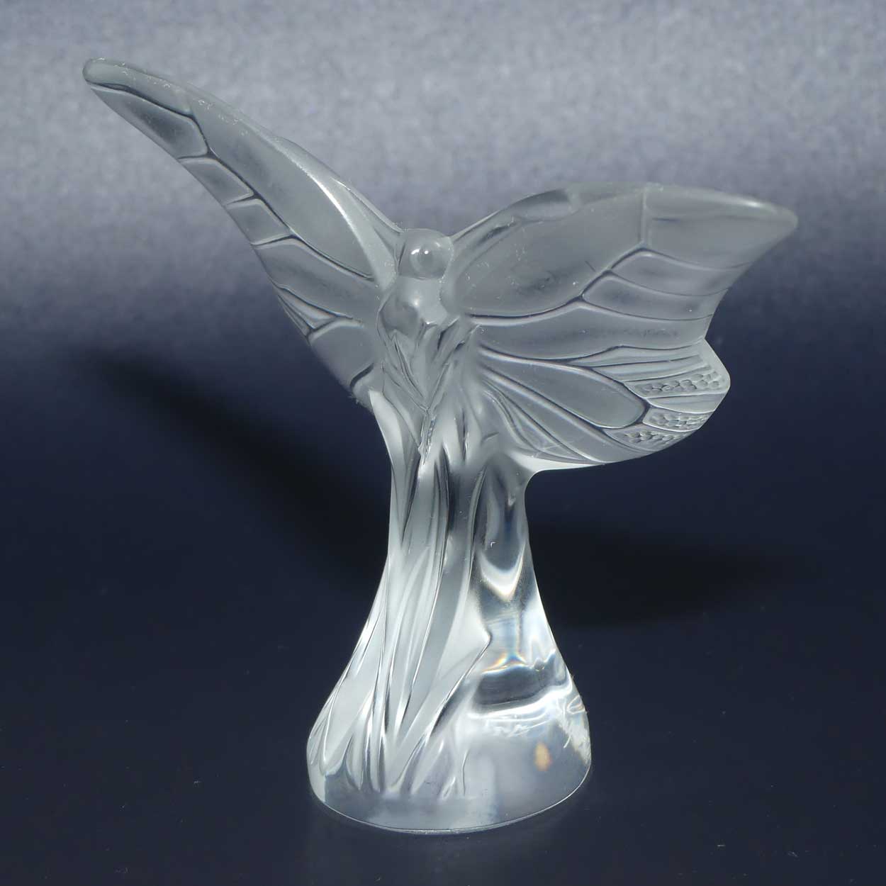 Lalique France Papillon Butterfly figure | Clear and Frosted | #1