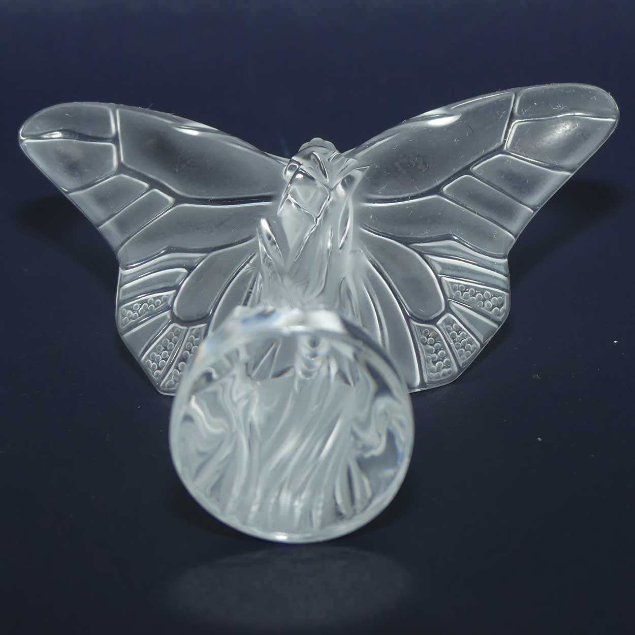 Lalique France Papillon Butterfly figure | Clear and Frosted | #1